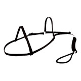 Cabresto Couro Luxo Campolino Marron C49 Arte Couro