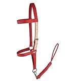 Cabresto De Seda Para Cavalo SV5441 Vermelho