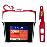 Caçamba Pintura 10l Com Misturador De Tintas Atlas Balde Kit