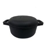 Caçarola C tampa Frigideira De Ferro Duo 24 Cm Santana