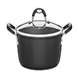 Caçarola De Alumínio Com Revestimento Interno De Antiaderente Dimetro 24Cm Tramontina Mônaco 20860024 Preto