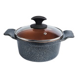 Caçarola Preto Teflon Antiaderente Gold Javali Aa 30cm