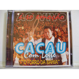 Cacau Com Leite  Ao Vivo  Vol  5  1999  Cd Original Raro