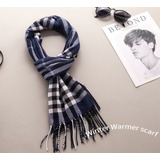 Cachecol Lenço Xadrez Echarpe Estilo Feminino Masculina