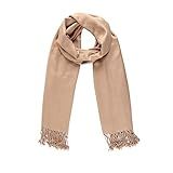 Cachecol Pashmina Grosso Lenço Viscose Echarpe Lisa Fendhi 220g