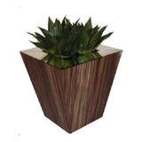 Cachepot Colorado Com Borda Espelhada E Rodinhas 45x45cm