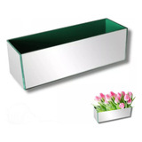 Cachepot Espelhado Retangular Floreira