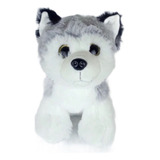 Cachorrinho Cachorro De Pelúcia Husky Siberiano Filhote