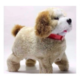 Cachorrinho Pelucia Puppy Anda Late E Da Cambalhotas