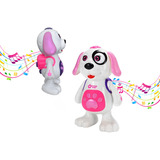 Cachorro Dançarino Musical Brinquedo Som Luz