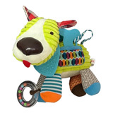 Cachorro De Pelucia Skk Baby Com Chocalho Mordedor E Buzina