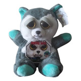 Cachorro Husky De Pelúcia Muda A Face Monster Safari