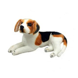 Cachorro Pelúcia Filhote Beagle 40cm Macio