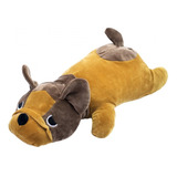 Cachorro Pug Francês Marrom Deitado 45cm Pelúcia