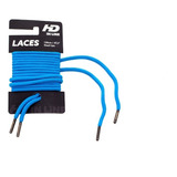 Cadarços Hd Inline Para Patins Pontas De Metal Azul
