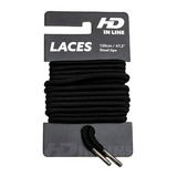 Cadarços Hd Inline Para Patins Pontas De Metal Preto