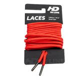 Cadarços Hd Inline Para Patins Pontas De Metal Vermelho