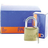 Cadeado 20 Mm Papaiz Caixa 10 Peças Mesmo Segredo