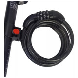 Cadeado Aço Segredo Senha 1m X 12mm C Suporte Bike Capacete