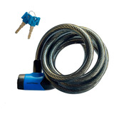 Cadeado Antifurto Max400 Trava Maxtrava Espiral 2 Chaves