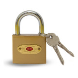 Cadeado Chave Tetra 50mm P Portão Cadeado Grande Resistente