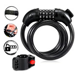 Cadeado Corrente Bike moto Com Segredo Código 1200mm X 12mm