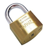 Cadeado De 50mm Papaiz Crt 50 Tetra Chave Com 2 Chaves