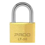 Cadeado De Latão Pado Lt 50mm Não Enferruja Dourado