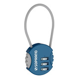 Cadeado De Segredo Senha Malas Viagem Armários Azul Soprano