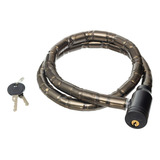 Cadeado Grosso Corrente Trava Bike Moto Chave 18mm X 1 Metro