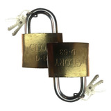 Cadeado Importado Cartela C 12 Unidades De Cadeado 20x12mm