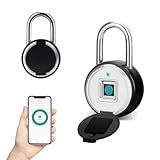 Cadeado Inteligente JWM Com Bluetooth E Impressão Digital Com Capa Protetora Cadeado Inteligente Sem Chave Para Armário Com APP Tuya À Prova D água IP65