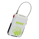 Cadeado Kode De Segredo 4 Digitos Branco preto Bike