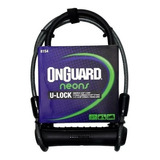 Cadeado Onguard U lock Neon 8154
