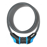 Cadeado Segredo Bike Onguard 8169 Bicicleta Moto Neon Cores Cor Azul