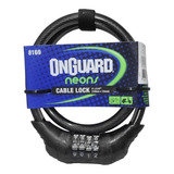 Cadeado Segredo Bike Onguard 8169 Bicicleta Moto Neon