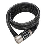 Cadeado Tranca Trava Bike Espiral Resistente Com Segredo