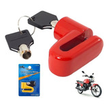 Cadeado Trava Para Disco Freio Moto Antifurto Universal