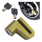 Cadeado Trava Rodas Moto Freio A Disco Anti Roubo Universal