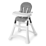Cadeira Alimentação Bebê Alta Premium Galzerano Grafite
