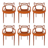 Cadeira Allegra Top Chairs Terracota