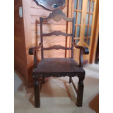 Cadeira Antiga Madeira Imbuía