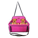 Cadeira Assento Carro Dupla Para 2 Pets Juntos Até 30kg