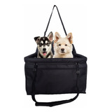Cadeira Assento Cesto Transporte 2 Pets Juntos Viagem Segura