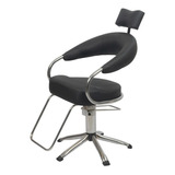 Cadeira Barbearia Icehead Poltrona Pistão Cromado