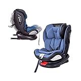 Cadeira Bebê Auto 0 A 36kg Isofix Rotação 360 Baby Style Azul