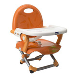 Cadeira Bebê Refeição Alimentação Portátil Chicco Laranja