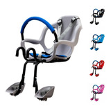 Cadeira Bicicleta Dianteira Frontal Bike Freebike Cadeirinha Cor Cinza