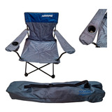 Cadeira Camping Dobravel Reforçada 110kg