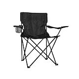 Cadeira Camping Dobrável Resistente Porta Copos